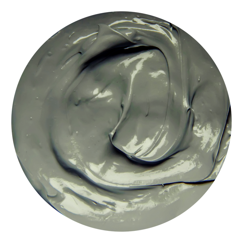 Top view of a natural mask for reactive skin